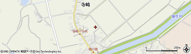 千葉県睦沢町（長生郡）寺崎周辺の地図
