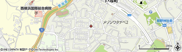 神奈川県横浜市戸塚区戸塚町1905-25周辺の地図