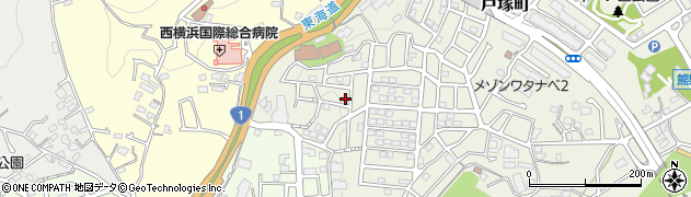 神奈川県横浜市戸塚区戸塚町1905-38周辺の地図