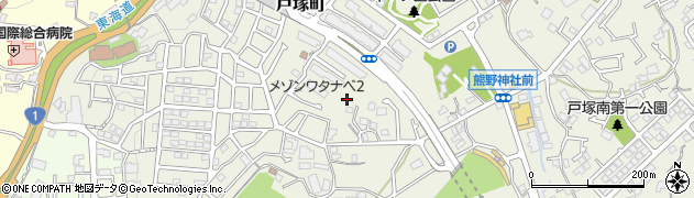 神奈川県横浜市戸塚区戸塚町2178周辺の地図