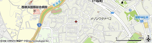 神奈川県横浜市戸塚区戸塚町1905-23周辺の地図