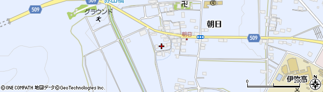 滋賀県米原市朝日781周辺の地図