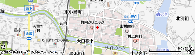 愛知県犬山市丸山天白町86周辺の地図
