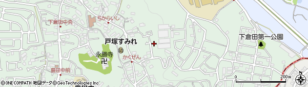 下倉田角前公園周辺の地図