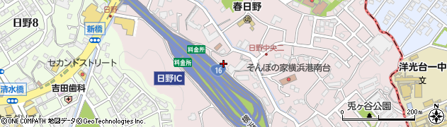 日野宮下公園周辺の地図