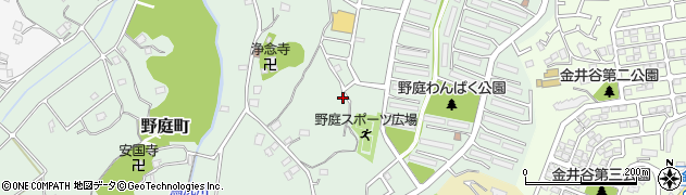 神奈川県横浜市港南区野庭町1869周辺の地図