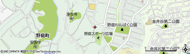 神奈川県横浜市港南区野庭町667-45周辺の地図