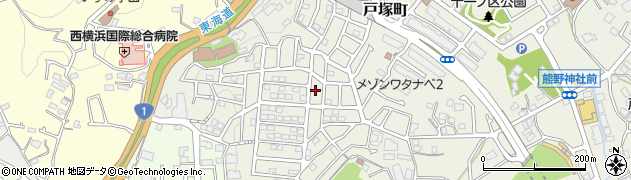 神奈川県横浜市戸塚区戸塚町1905-26周辺の地図