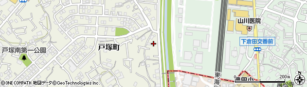神奈川県横浜市戸塚区戸塚町661周辺の地図