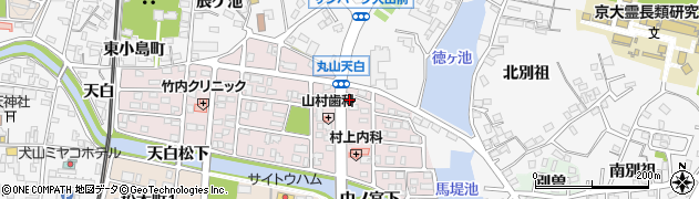 愛知県犬山市丸山天白町192周辺の地図