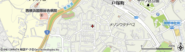 神奈川県横浜市戸塚区戸塚町1905-20周辺の地図