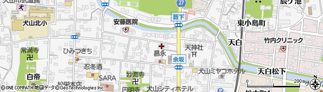 愛知県犬山市犬山東古券470周辺の地図