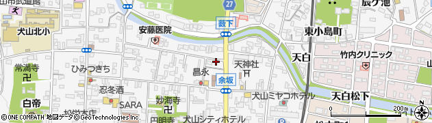 愛知県犬山市犬山東古券480周辺の地図