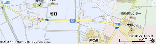 滋賀県米原市朝日388周辺の地図