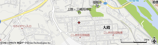 鳥取県西伯郡伯耆町大殿1424周辺の地図
