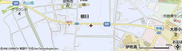 滋賀県米原市朝日378周辺の地図