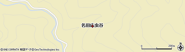 福井県大飯郡おおい町名田庄虫谷周辺の地図