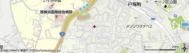 神奈川県横浜市戸塚区戸塚町1905-31周辺の地図
