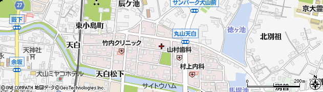 愛知県犬山市丸山天白町142周辺の地図