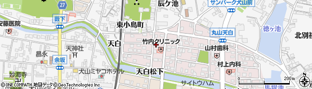 愛知県犬山市丸山天白町63周辺の地図
