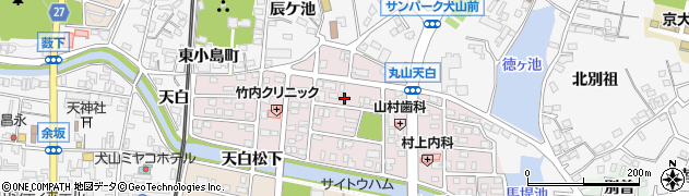 愛知県犬山市丸山天白町139周辺の地図