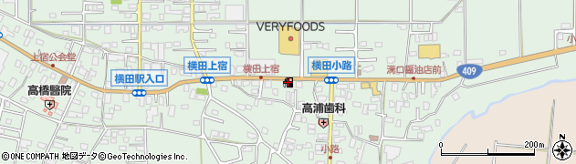 ＥＮＥＯＳ横田ＳＳ周辺の地図
