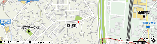 神奈川県横浜市戸塚区戸塚町2680-35周辺の地図