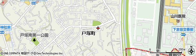 神奈川県横浜市戸塚区戸塚町2680-32周辺の地図