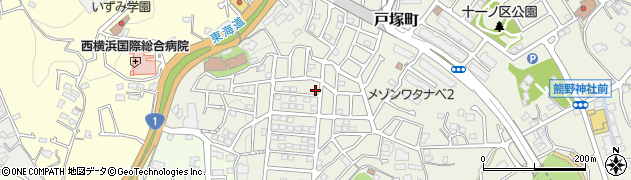 神奈川県横浜市戸塚区戸塚町1905-16周辺の地図