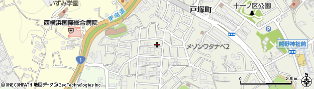 神奈川県横浜市戸塚区戸塚町1905-17周辺の地図