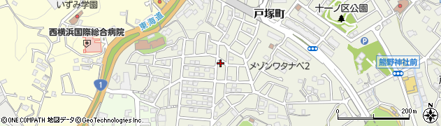 神奈川県横浜市戸塚区戸塚町1905-27周辺の地図