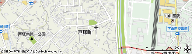 神奈川県横浜市戸塚区戸塚町2680-29周辺の地図