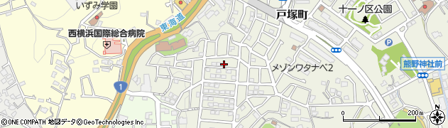 神奈川県横浜市戸塚区戸塚町1905-18周辺の地図