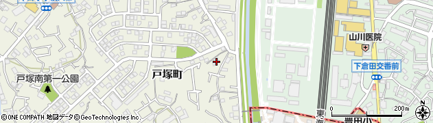 神奈川県横浜市戸塚区戸塚町795周辺の地図