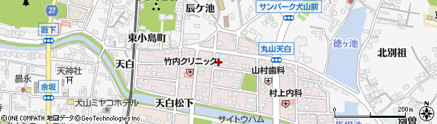 愛知県犬山市丸山天白町137周辺の地図