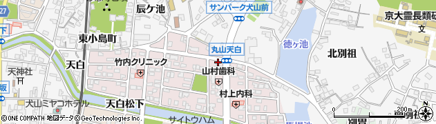 愛知県犬山市丸山天白町191周辺の地図