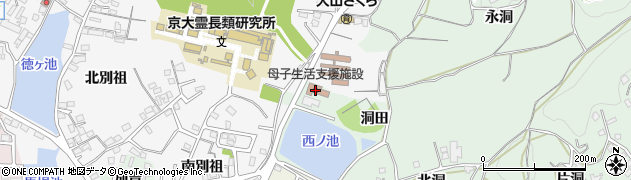 愛知県犬山市富岡（洞田）周辺の地図