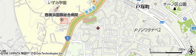 神奈川県横浜市戸塚区戸塚町1905-43周辺の地図