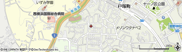 神奈川県横浜市戸塚区戸塚町1905-52周辺の地図