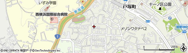 神奈川県横浜市戸塚区戸塚町1905-2周辺の地図