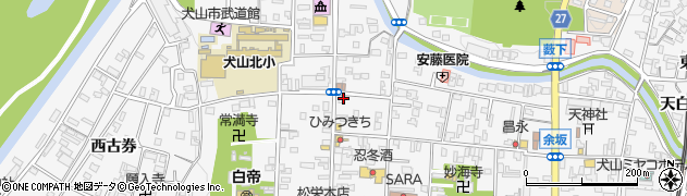 愛知県犬山市犬山東古券781周辺の地図