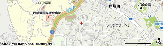 神奈川県横浜市戸塚区戸塚町1905-45周辺の地図