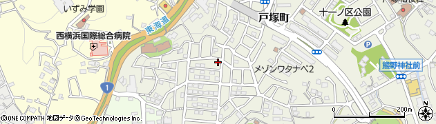 神奈川県横浜市戸塚区戸塚町1905-15周辺の地図