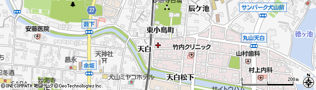 愛知県犬山市丸山天白町18周辺の地図