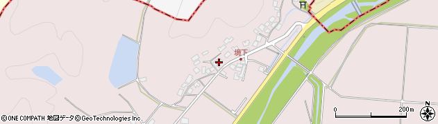 鳥取県西伯郡南部町境625周辺の地図
