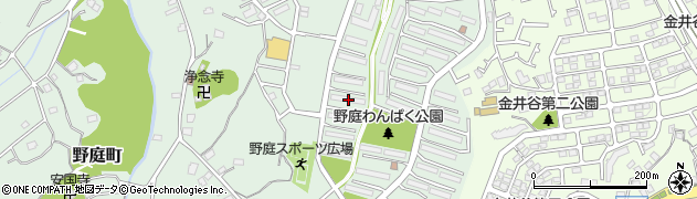 神奈川県横浜市港南区野庭町666周辺の地図