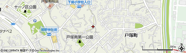 神奈川県横浜市戸塚区戸塚町2579-7周辺の地図