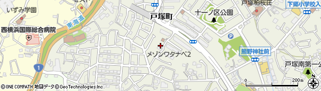 神奈川県横浜市戸塚区戸塚町2151周辺の地図