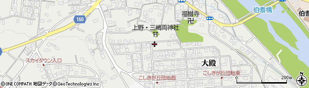 鳥取県西伯郡伯耆町大殿1426周辺の地図