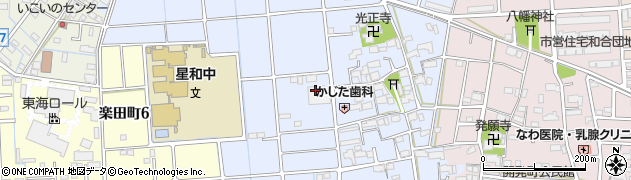 岐阜県大垣市大島町周辺の地図